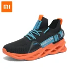 Кроссовки Xiaomi MI Мужские дышащие, спортивная обувь для бега на открытом воздухе, модные удобные повседневные спортивные туфли для пар