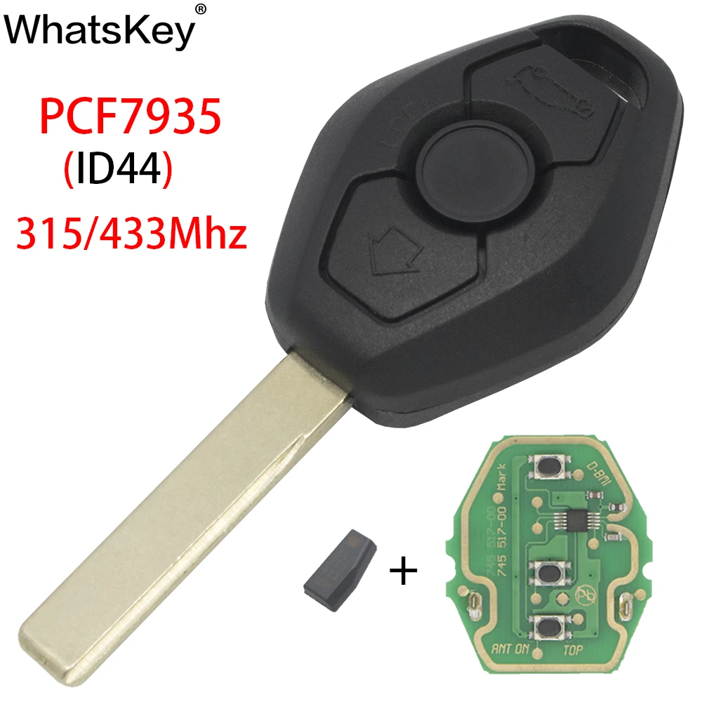 WhatsKey автомобиль дистанционного ключа для BMW EWS системном X3 X5 Z3 Z4 E38 E39 E46 1/3/5/7 серий