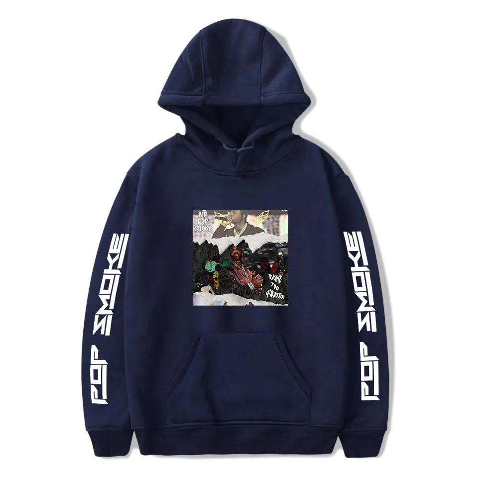 

Hot R I P Pop Smoke Sweatshirt Men/Women Fashion Popular Hip Hop Hoodie Print Pop Smoke Men's Hoodies Casual Pullovers Clothes