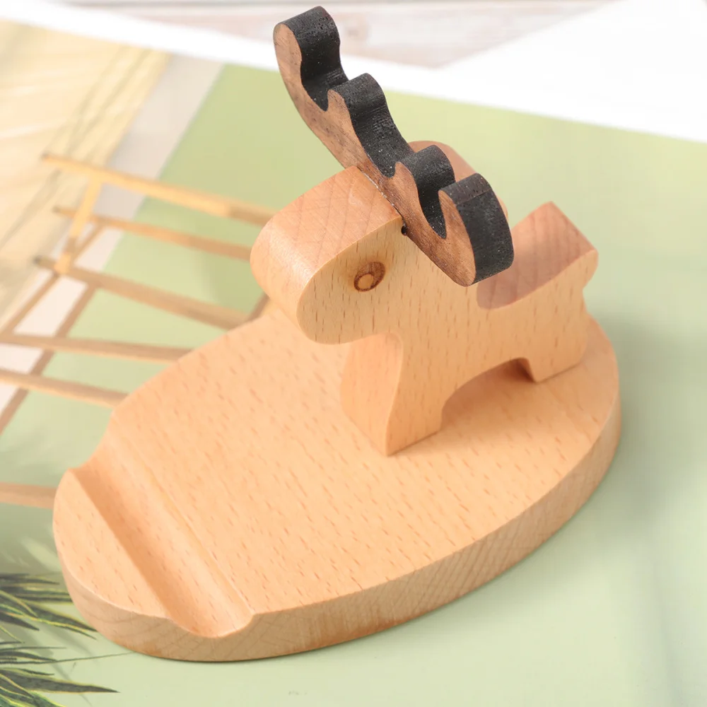 Креативный держатель для телефона в форме оленя декоративная настольная