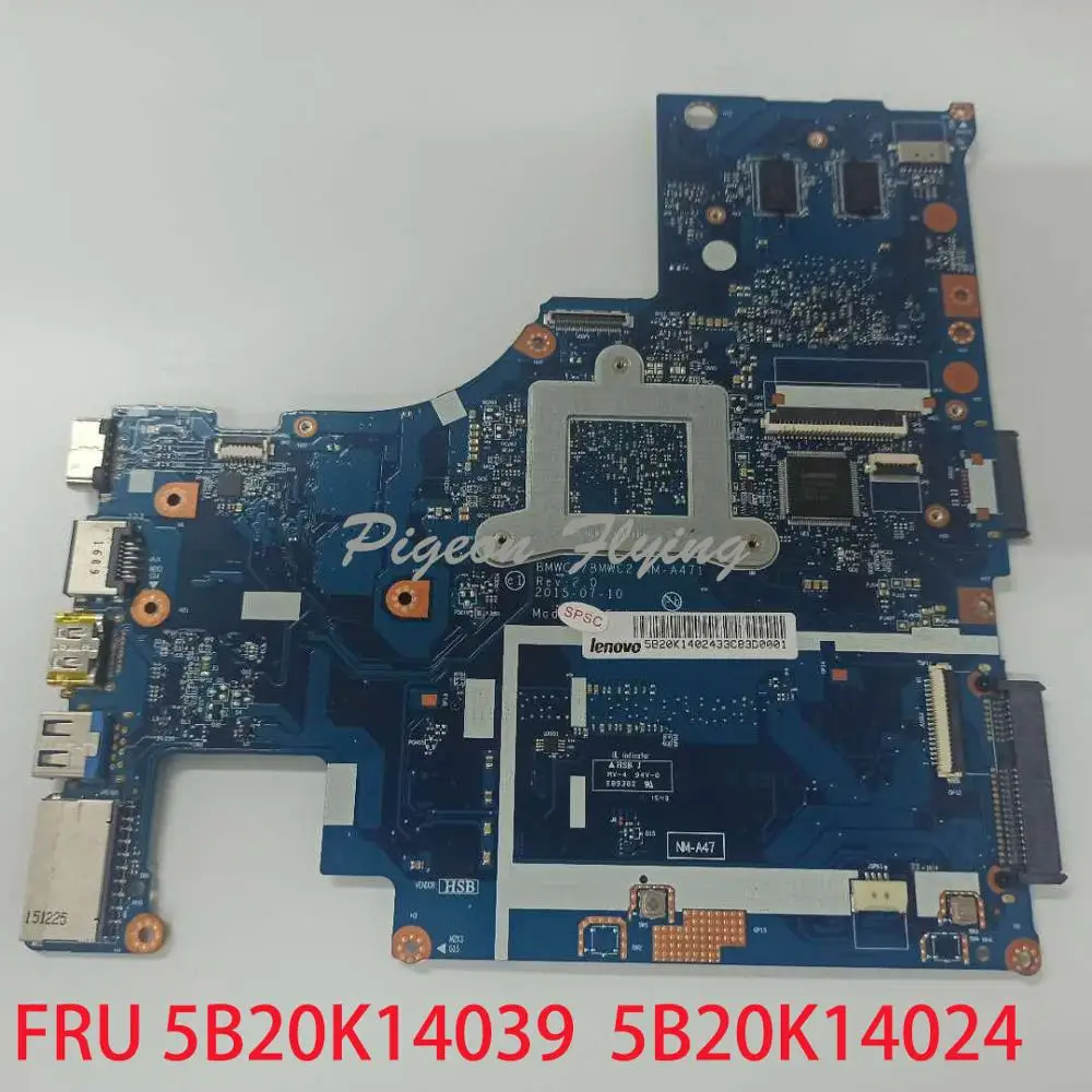 Материнская плата 300-14IBR для ноутбука ideapd 80M2 NM-A471 5B20K14039 5B20K1402 4 ЦП: N3150 GPU: GT920M DDR3 |