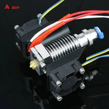 3D printer parts New E3D V6 metal hot-end print head kit with 3PC 3010 cooling fan V6 round radiator and upper cooling fan duct