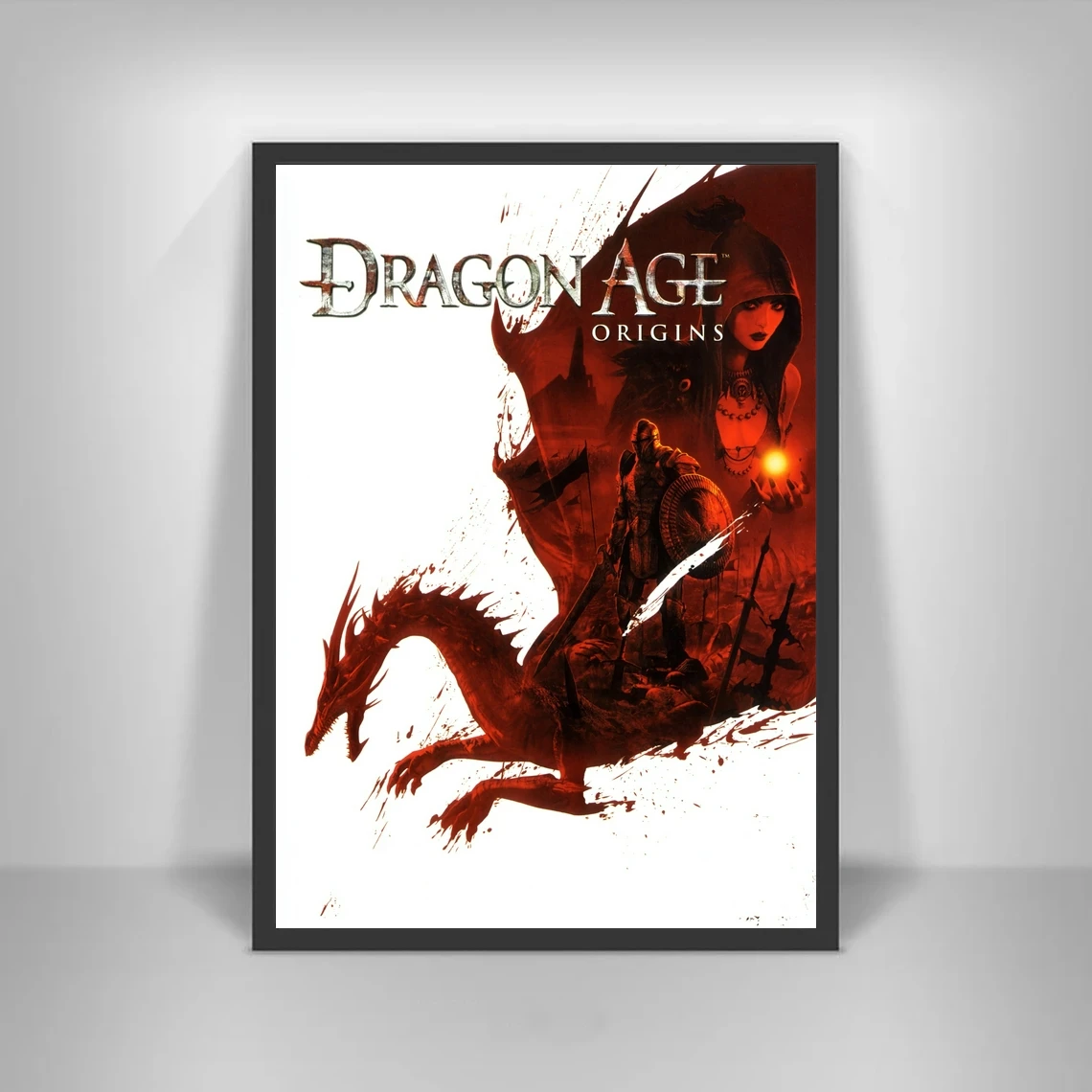 

Dragon Age Origins Game Poster Art Canvas Poster Prints Home Decoration Wall Painting (No Frame)