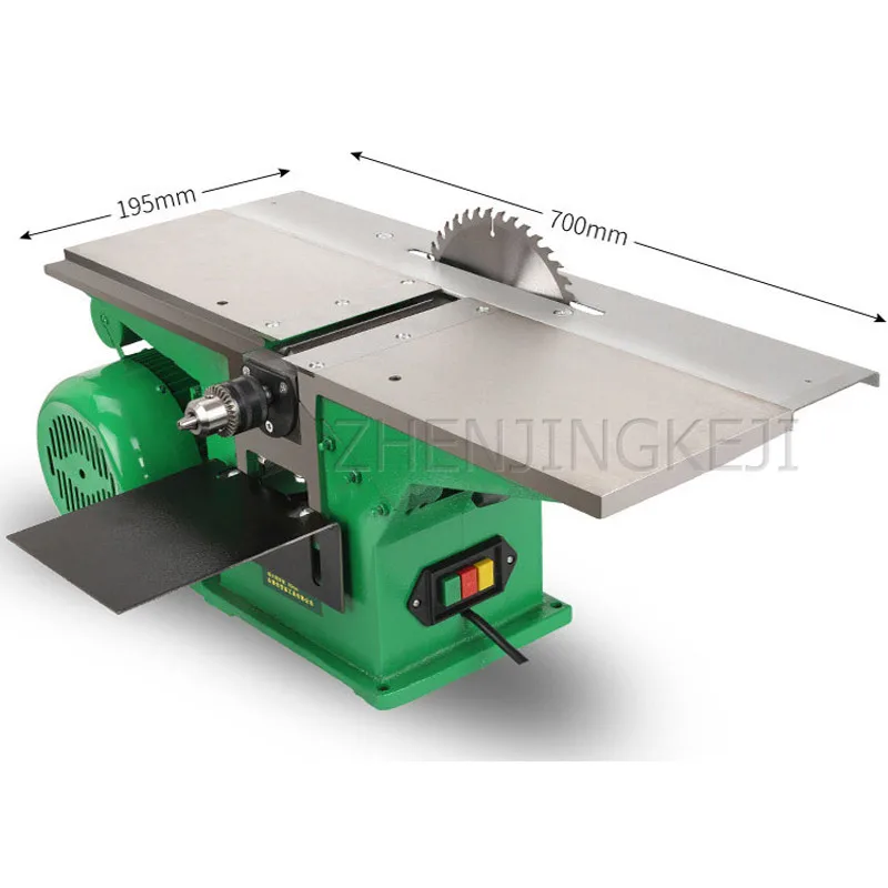 

Planer Saw Drill Three-in-one Tools 1.5KW Industrial Type High-power Automatic Desktop Electric Household Woodworking Machinery
