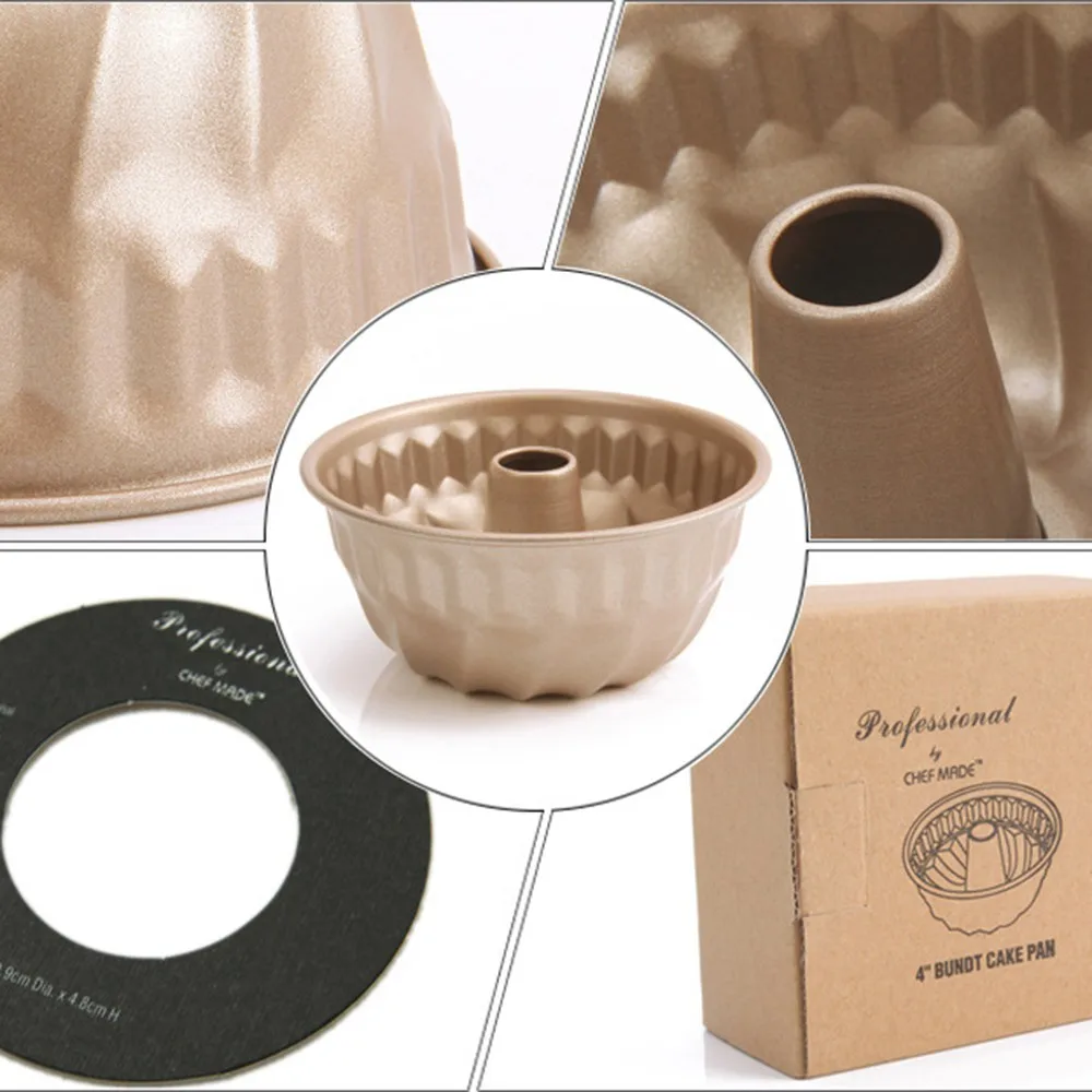 4 дюйма выпуклая цилиндрическая тяжелая стальная чашка для шампанского сделай