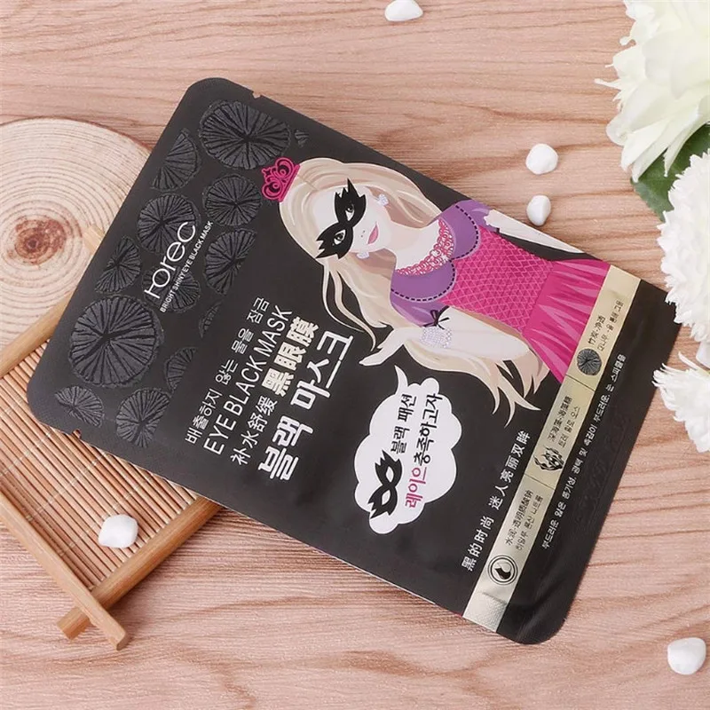 Rorec пополнение гладкая маска для глаз черная хорошая укрепления кожи темного