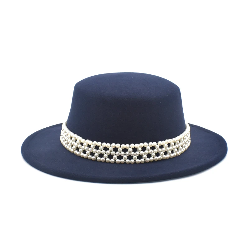 Winter Autumn Imitation Woolen Women Men Ladies Fedoras Top Jazz Hat European American Round Caps Bowler Hats P1