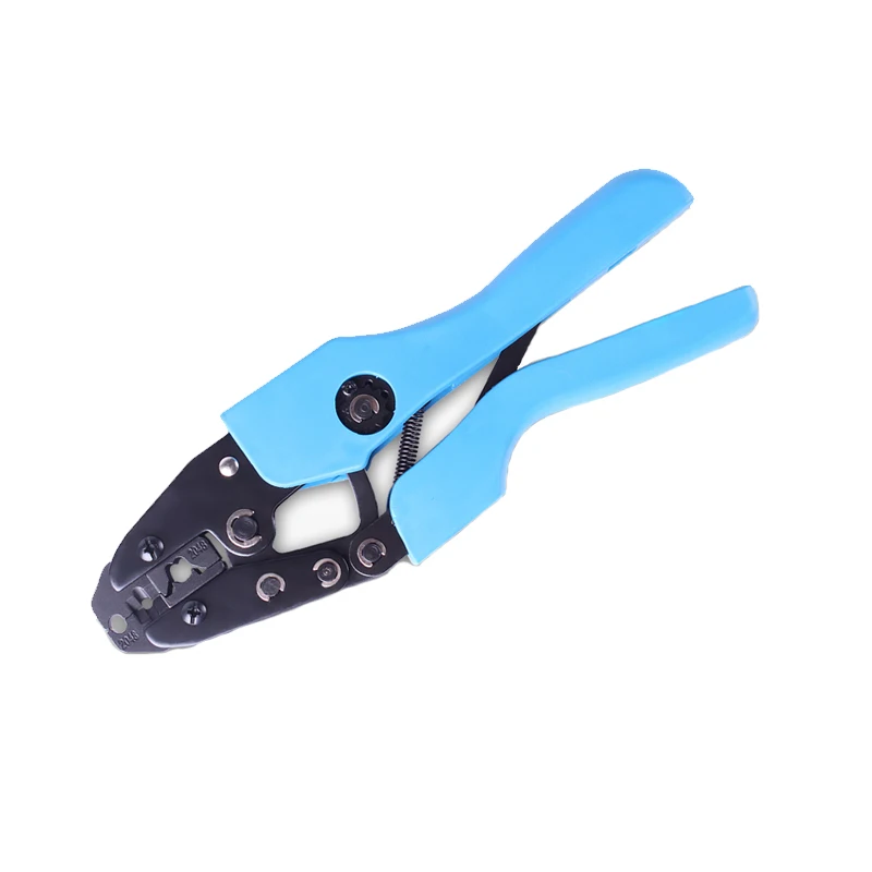 

Spark plug wires crimping hand tools AN-2048 ratchet crimper for stripping spark plug wire plier