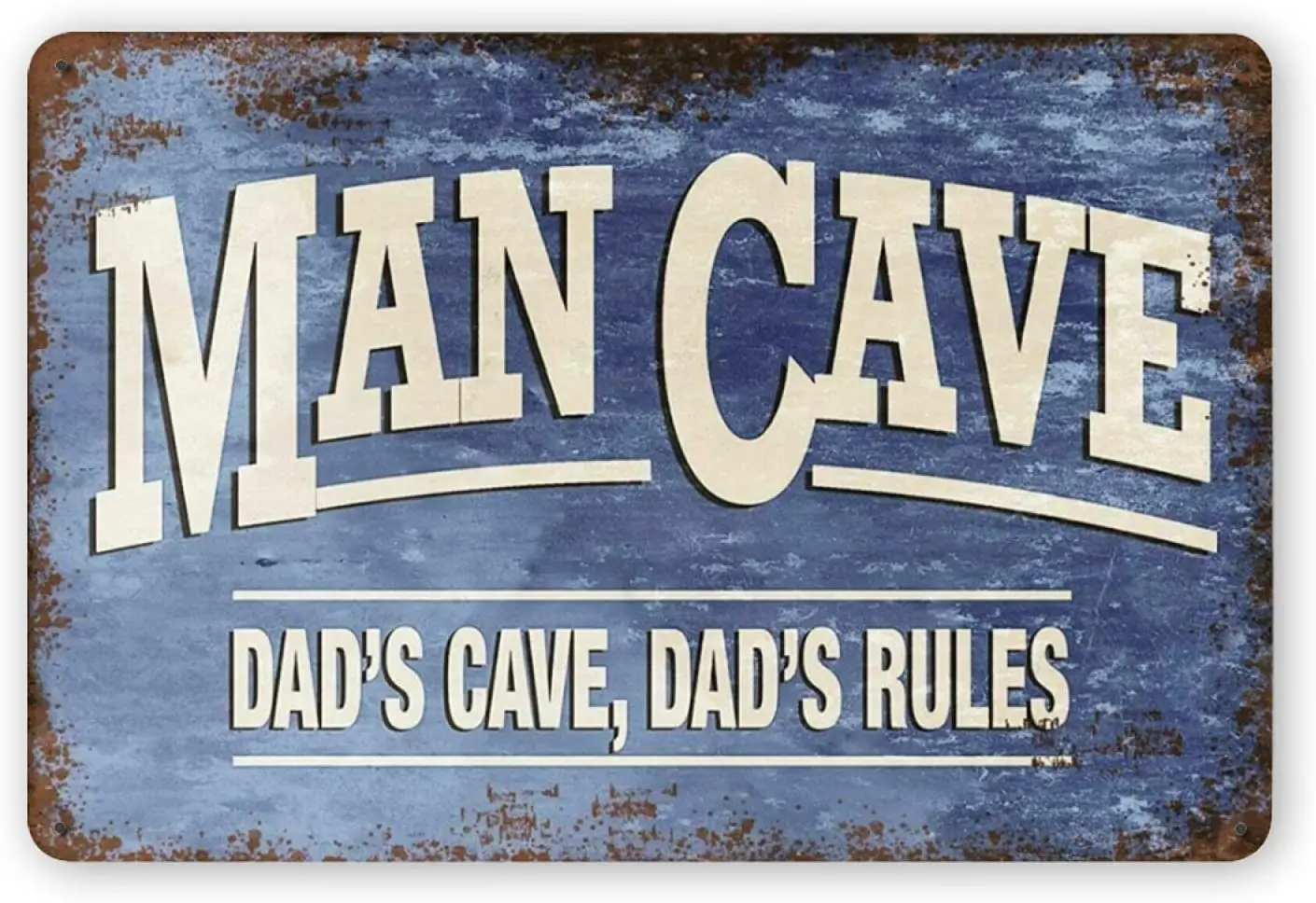 

Ovonetune Man Cave for Dad Vintage Metal Tin Signs, Retro Art Tin Sign Decorations Plaque fo Bars Club Cafe Home Kitchen