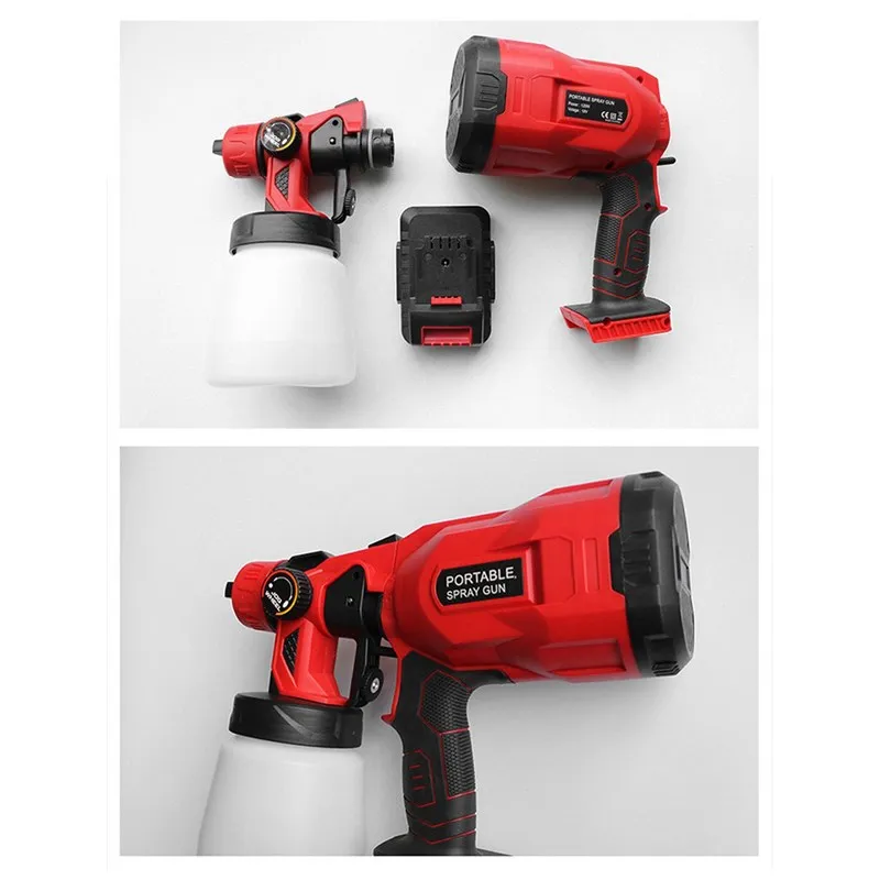 Kраскопульт Электрический пистолет распылитель большой емкости 18 в