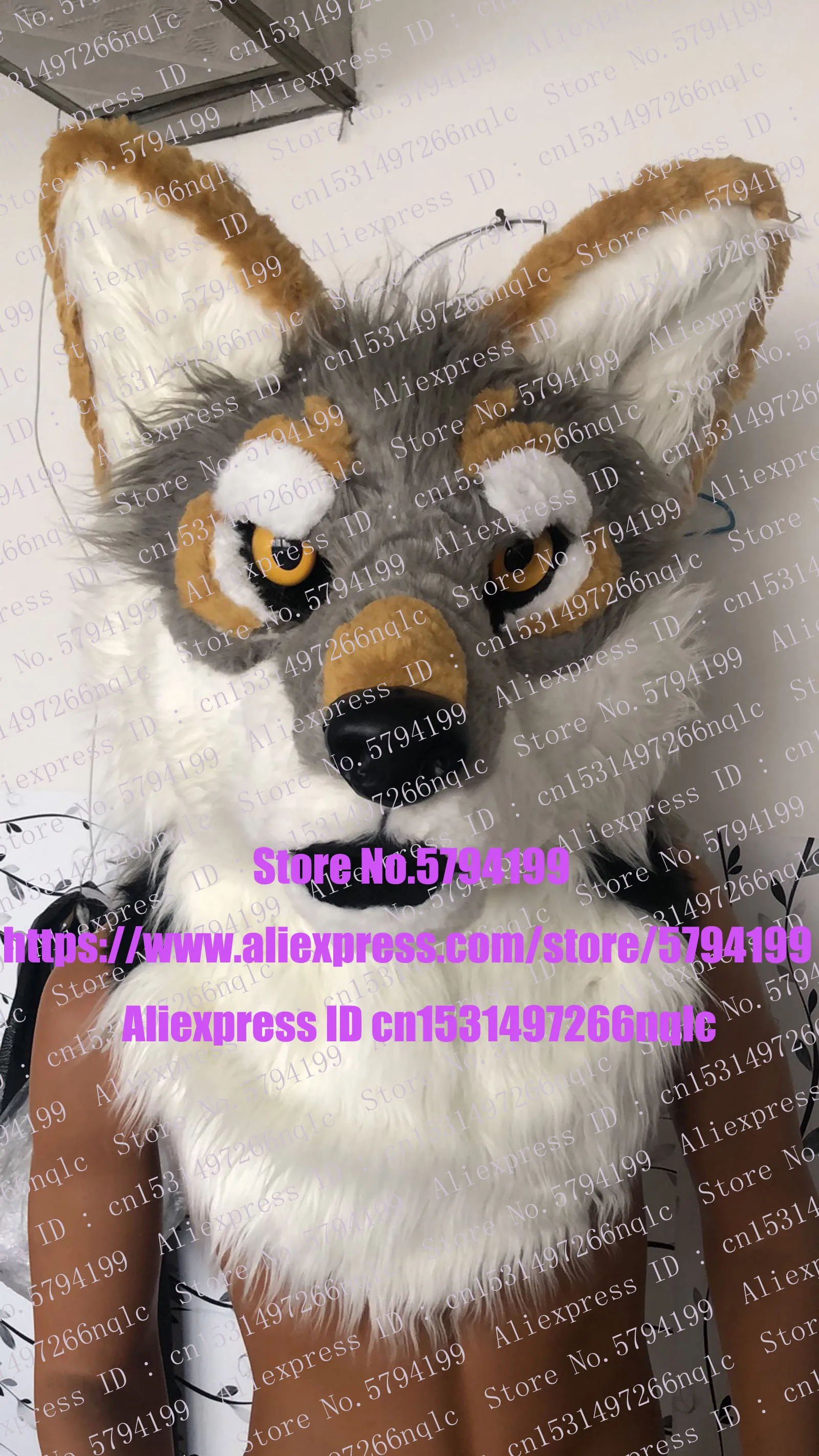 Костюм Хаски из мультфильма волк j7u7 | Тематическая одежда и униформа