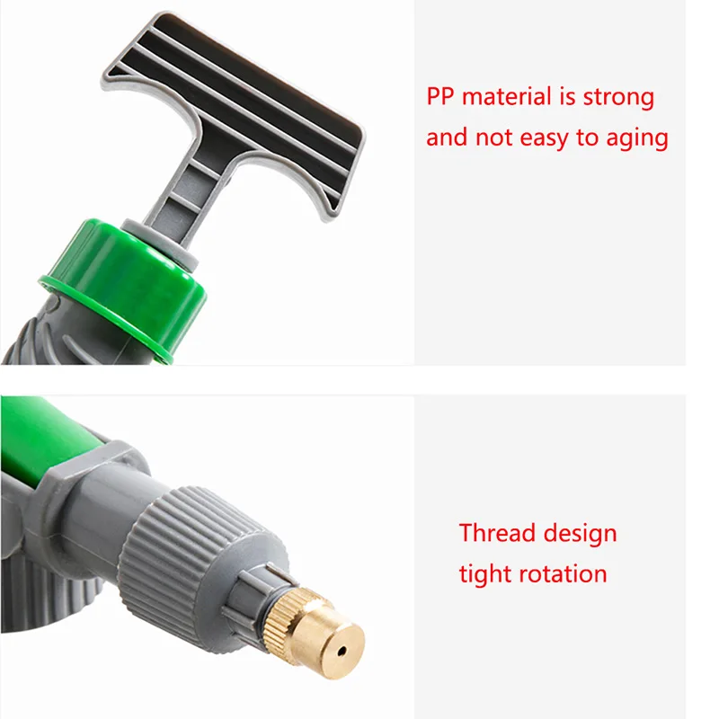 

High Pressure Air Pump Manual Sprayer Adjustable Drink Bottle Spray Head Nozzle Water Sprayer Universal Garden Sprayer Tools