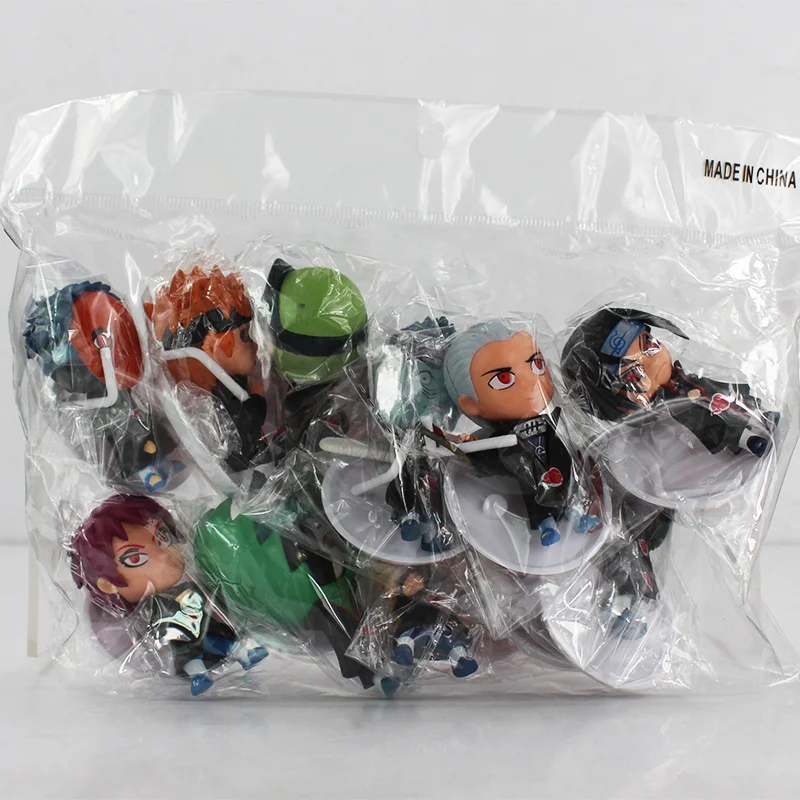 

11Pcs/lot Japanese Anime Q Version PVC Figure Collectable Model Toys