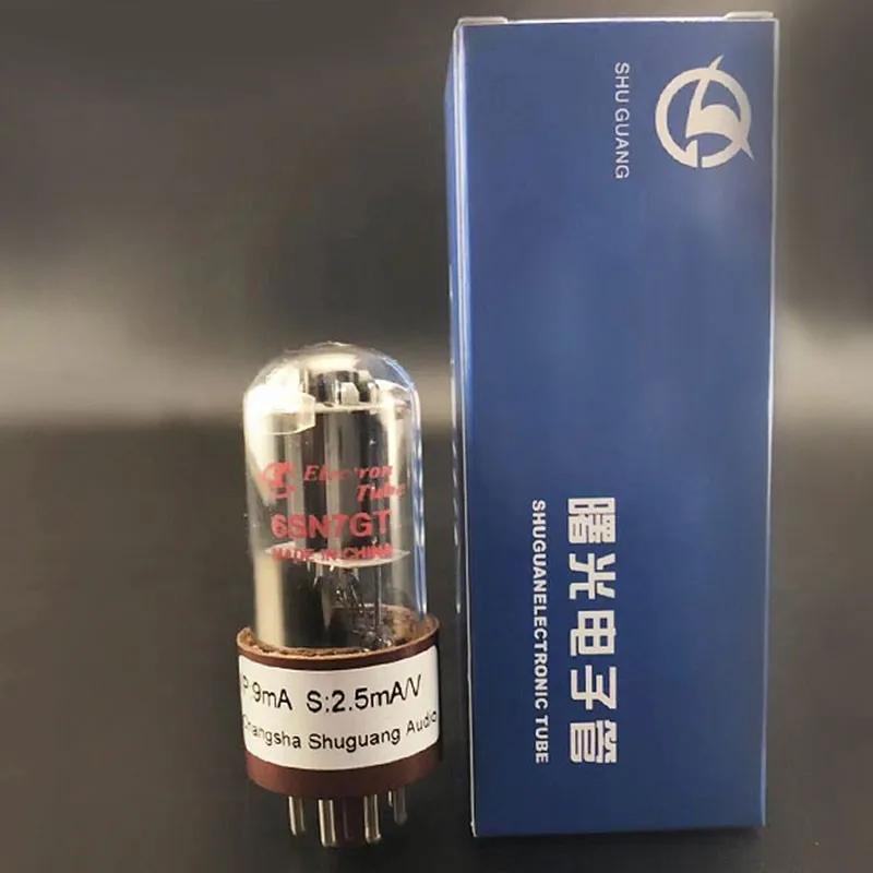 Завеса Shuguang 6SN7GT вакуумная трубка Электронная замена для 6N8P J 6H8C CV181 Z T усилитель