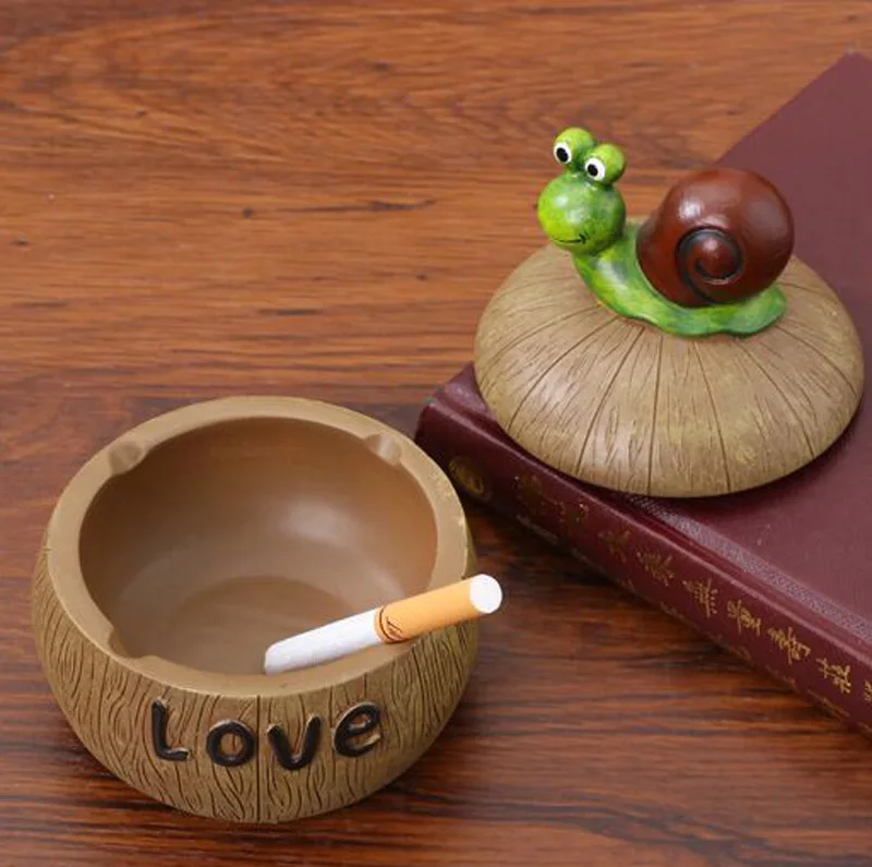 Милый мультфильм Пепельница смолы пепельница для сигарет и сигар курительных