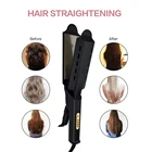 Выпрямитель для волос с регулировкой температуры, плойка с керамическим турмалиновым покрытием, щипцы для завивки волос, Женский парикмахерский Стайлинг