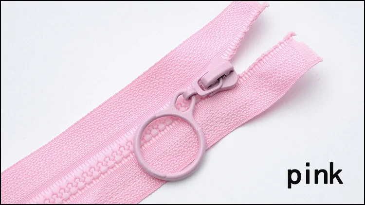 pink 10 шт. 3# Meetee молнии из смолы 25 см закрытые и 60 см открывающиеся молнии для DIY ремесла швейные сумки кошелек аксессуары для одежды A1-1 - Цвет: pink