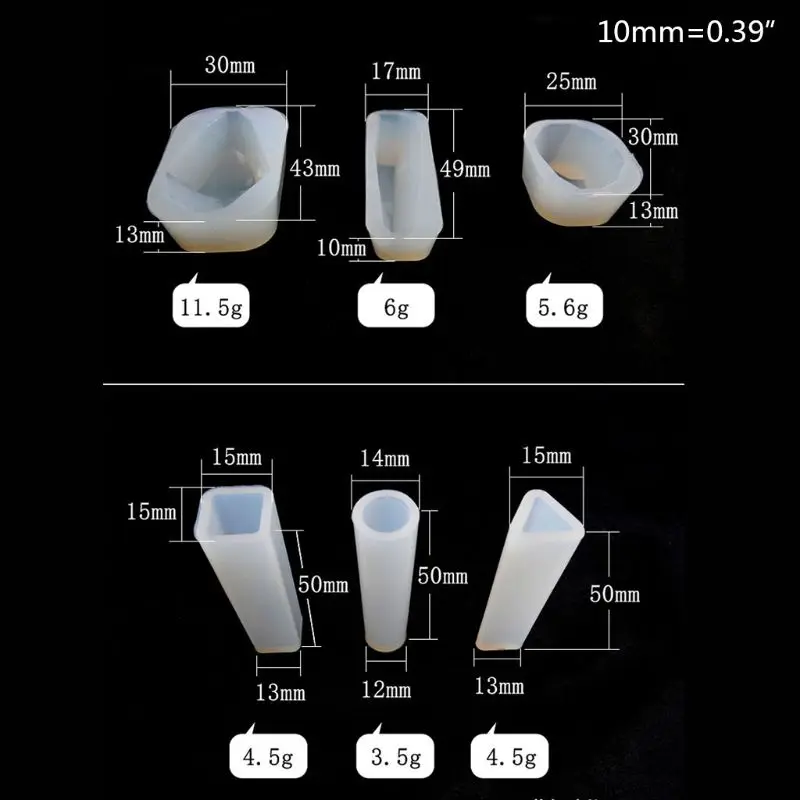 

Round Silicone Resin Mold DIY Jewelry Pendant Making Tool Mould Handmade Craft