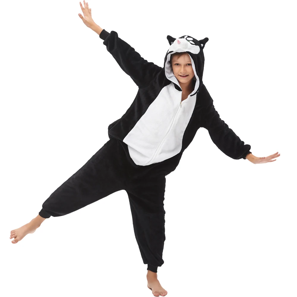 Комбинезоны для мальчиков и девочек радужные пижамы с изображением единорога