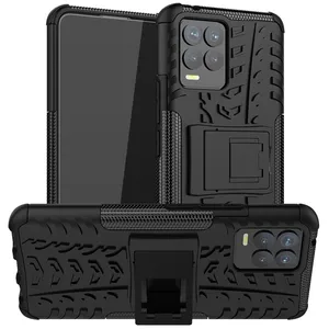 For Realme 8 Pro Case For Realme 8 Pro Cover Shockproof Anti-Fall Armor
PC Silicone Protective Phone Bumper For Realme 8 Pro