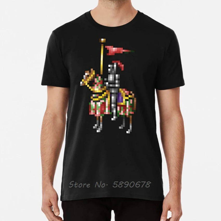 Футболка с героями фильма май и волшебный рыцарь | Мужская одежда