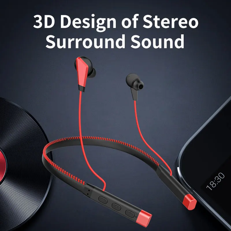 G12 новая bluetooth гарнитура с креплением на шее беспроводная 5 0|Наушники и гарнитуры|