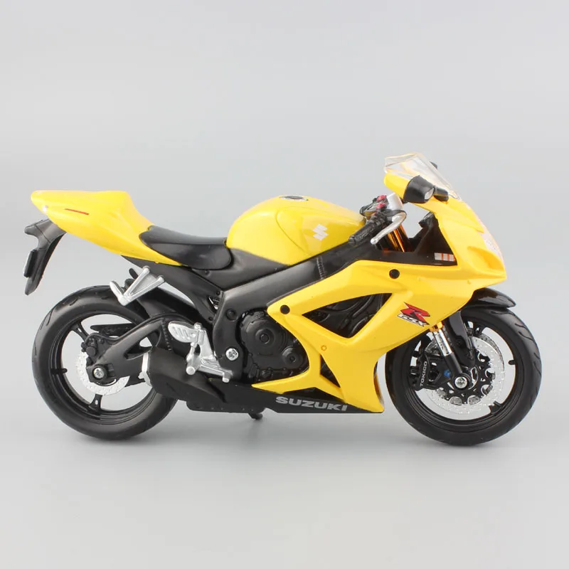 Masito 1/12 весы Suzuki GSXR600 GSX supersport Diecasts& Toy Vehicles модель мотоцикл игрушка миниатюрные сувенир для взрослых