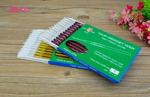 Япония Хиросима тюльпан (тюльпан) пластиковая ручка индейка кружево вязание