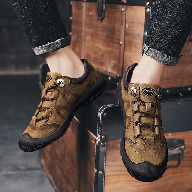 

Causal Shoes For Men Men Black Casual Shoes Sports Men's Leather Fashion Sneakers Man Sport 2020 New Breathable Leisure For