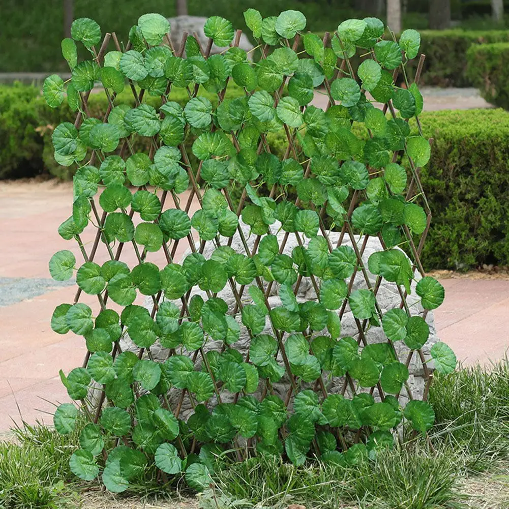 Искусственный забор имитация Телескопический деревянный выдвижной садовое