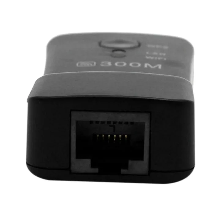 AM05 USB ТВ Wi Fi донгл адаптер 300 Мбит/с универсальной беспроводной приемник RJ45 WPS для