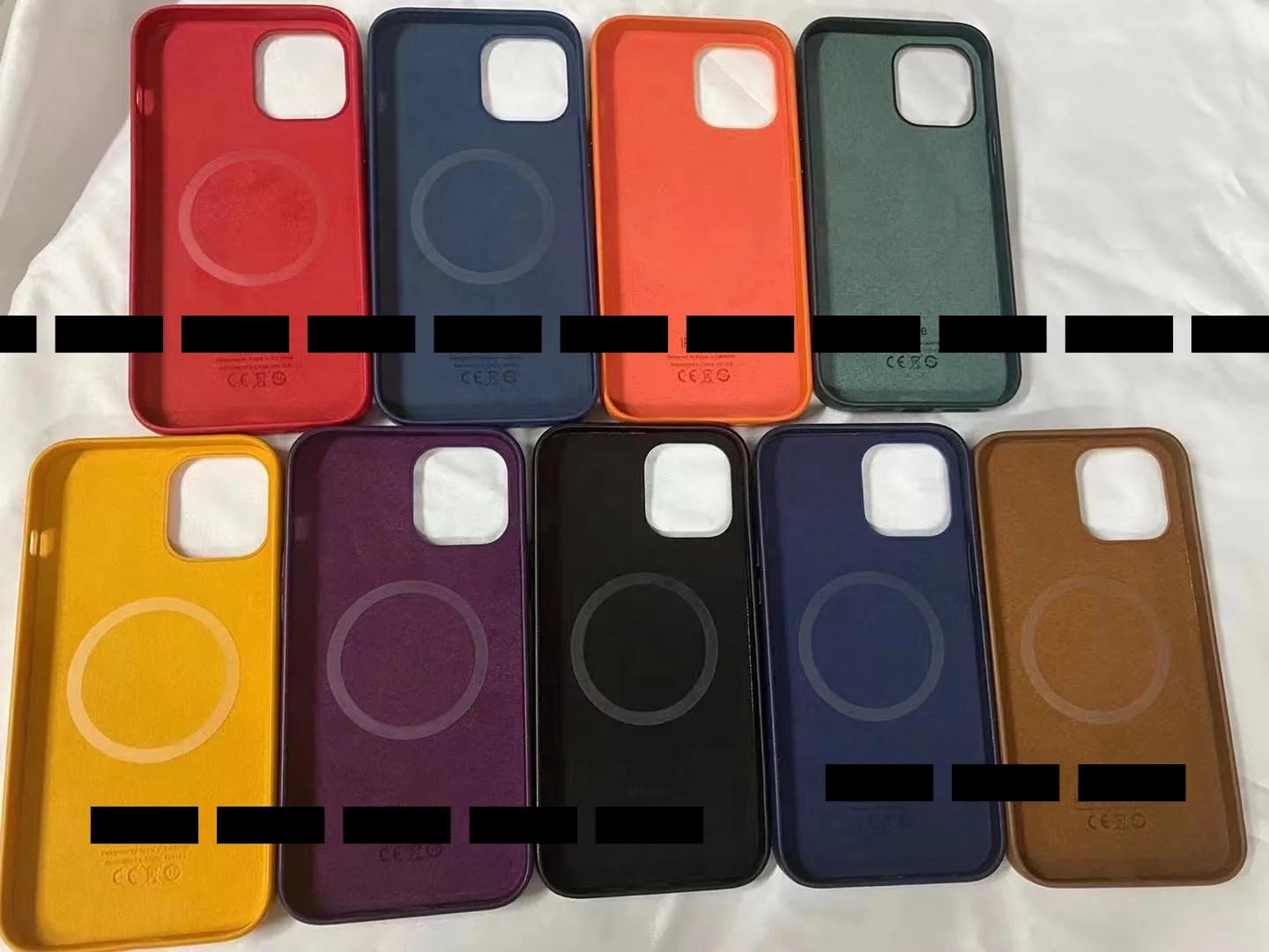 10 unids/lote de funda de silicona magn&eacute;tica para tel&eacute;fono, 12 Pro Max, 12Mini, cubierta completa suave, funda magn&eacute;tica, casco Mag con embalaje oficial-1