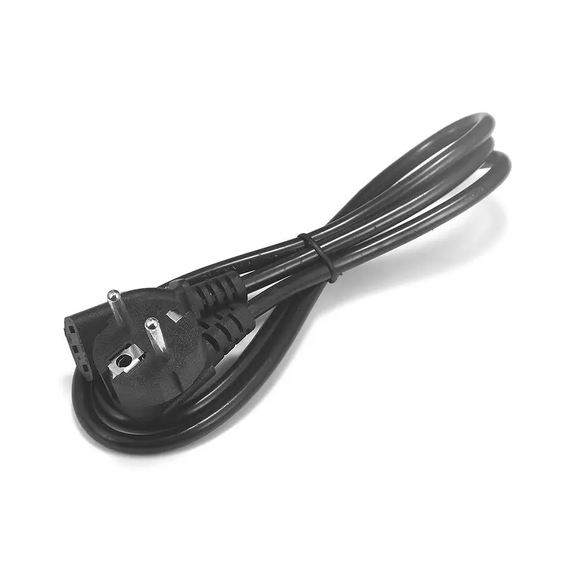 

100pcs European Power Cord 1.2m 4ft EU Euro IEC C13 Power Extension Cable For Desktop PC Computer Monitor Electric Cooker