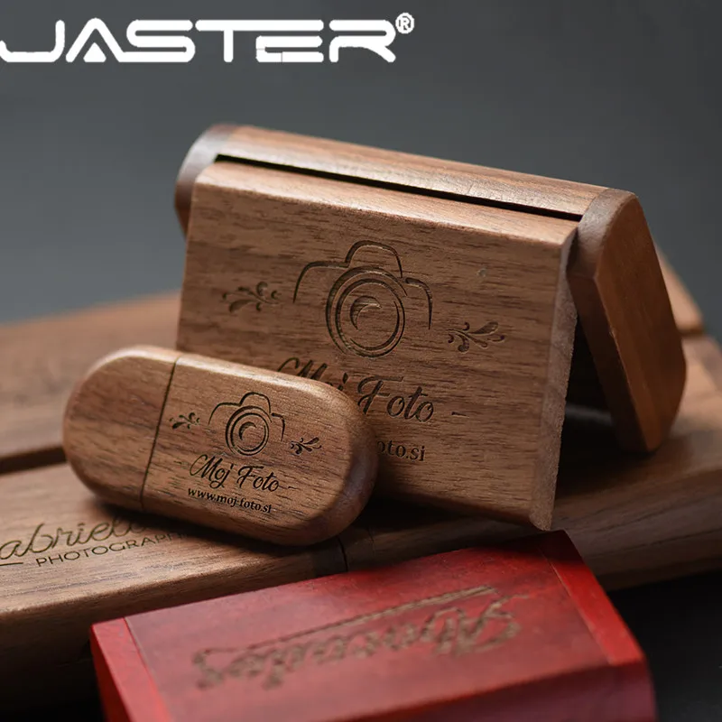 USB флеш накопитель JASTER овальный деревянный + откидной корпус 2 0 4 ГБ 8 16 32 64 ГБ|USB