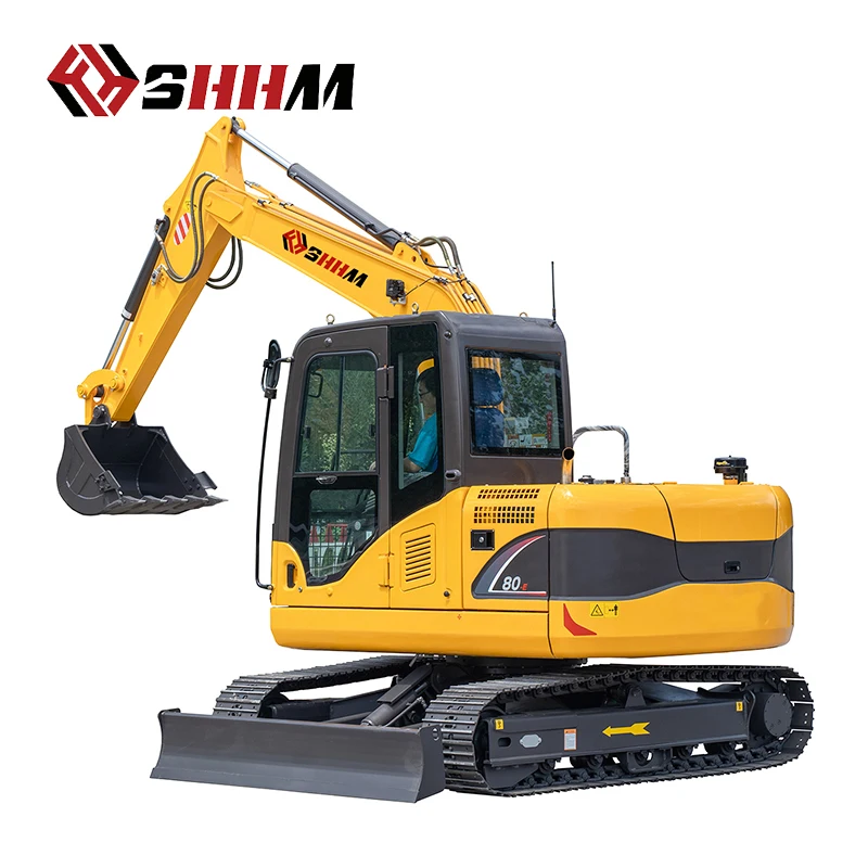 

Best selling best and cheapest HHE80-E high efficiency hydraulic crawler excavator