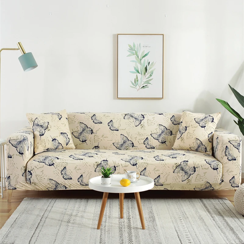 Slipcovers Sofa cover all-inclusive slip-resistant sectional elastic full Couch Cover sofa Towel Single/Two/Three/Four-seater | Дом и сад