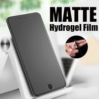 full cover matte frosted hydrogel film for iphone 13 x xr 7 8 plus se tpu screen protector iphone 13 12 pro xs max 11 pro mini