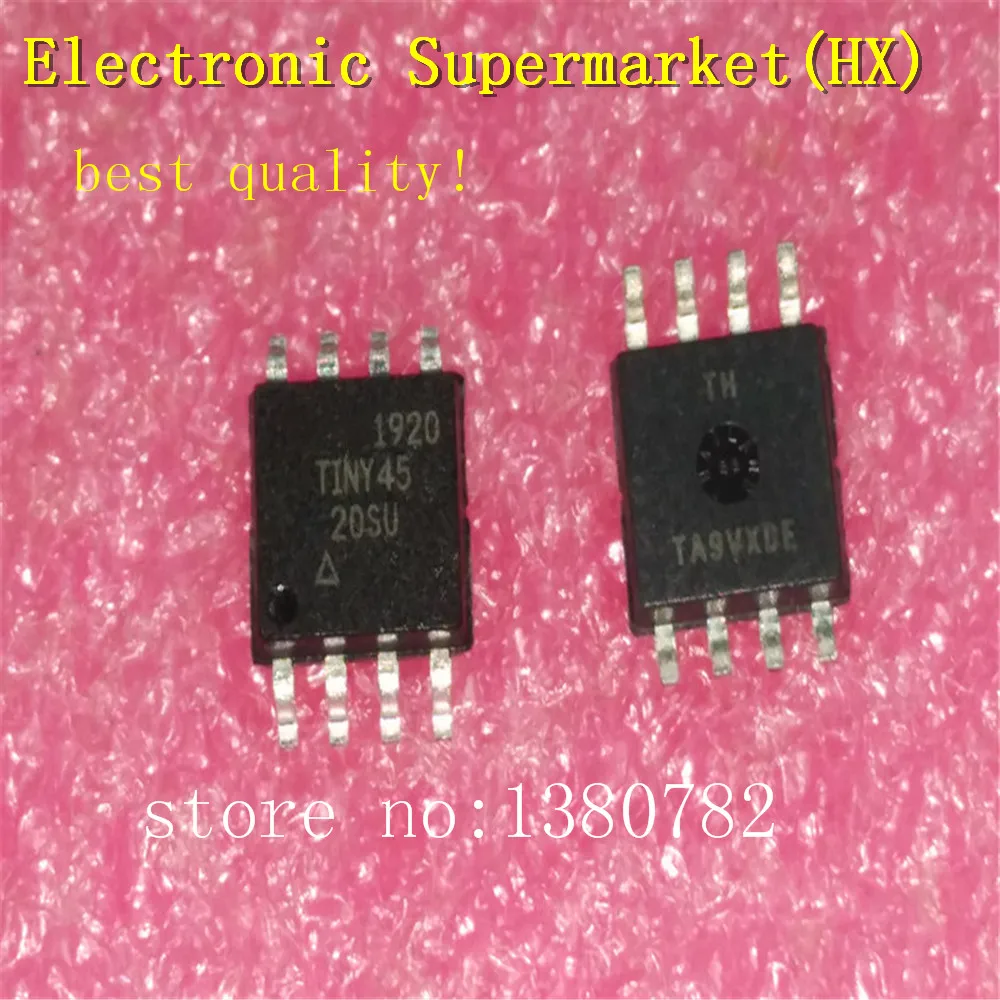 Бесплатная доставка 50 шт./лот ATTINY45-20SU ATTINY45 соп-8 IC в наличии! | Электронные