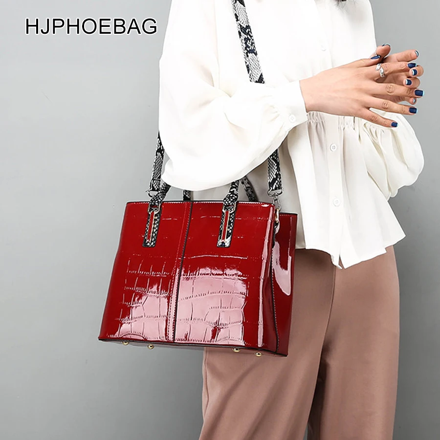 HJPHOEBAG женская сумка модная повседневная из искусственной кожи роскошные