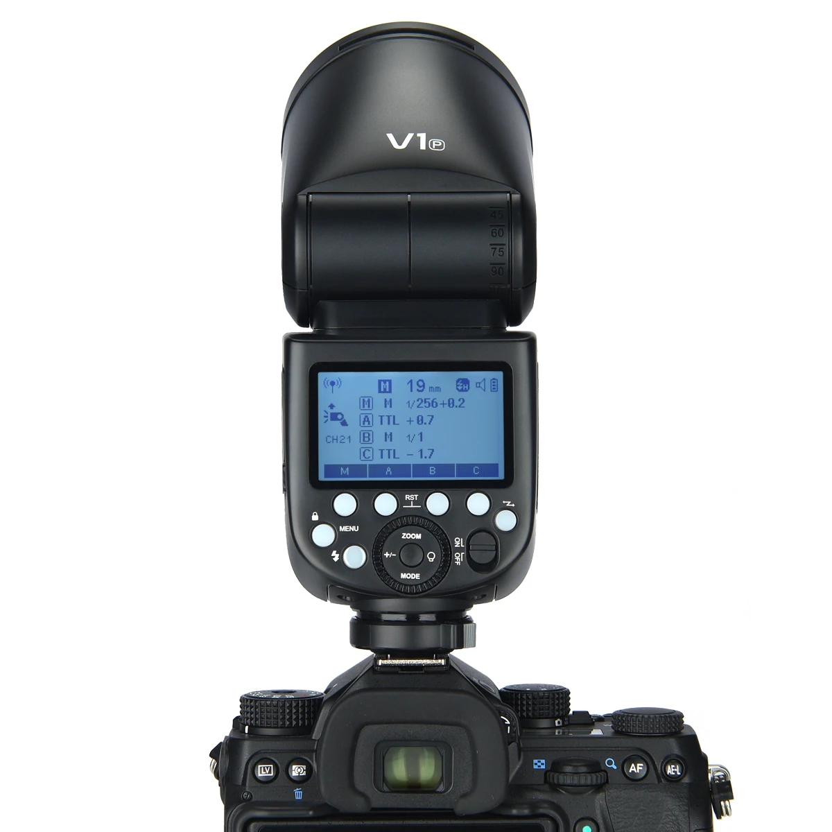 Godox V1 V1P вспышка для Pentax camera s ttl 1/8000s HSS литий-ионная круглая головка камеры фотовспышка с X2T триггером AKR1