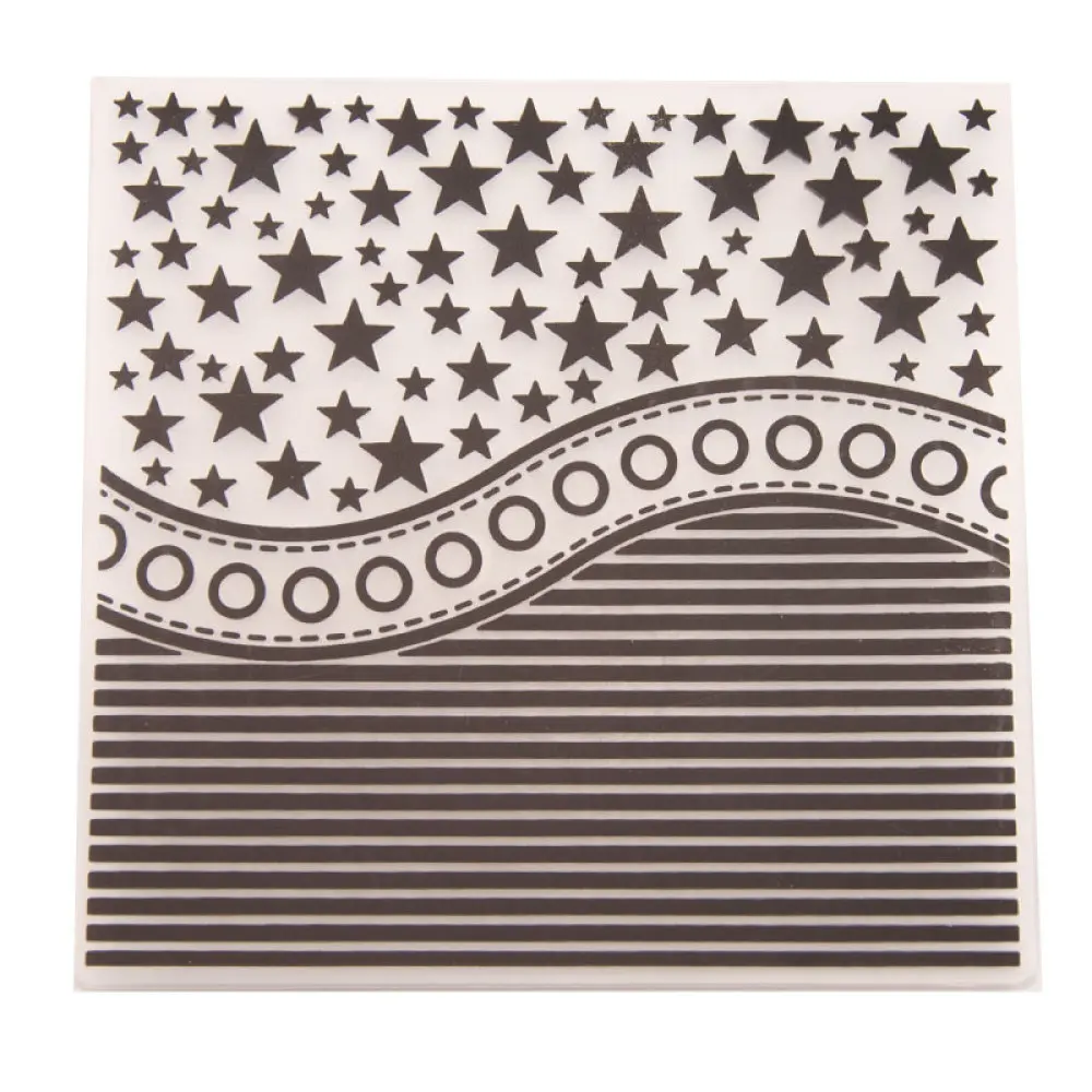 Новинка 2020 пластиковые трафареты с пентаграммой для тиснения шаблон