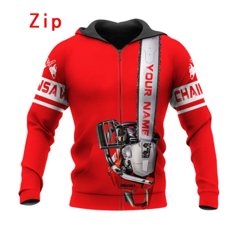 

Exquisite chainsaw 3D printing clothing autumn and winter fashion casual unisex hoodie/sweatshirt/zipper jacket