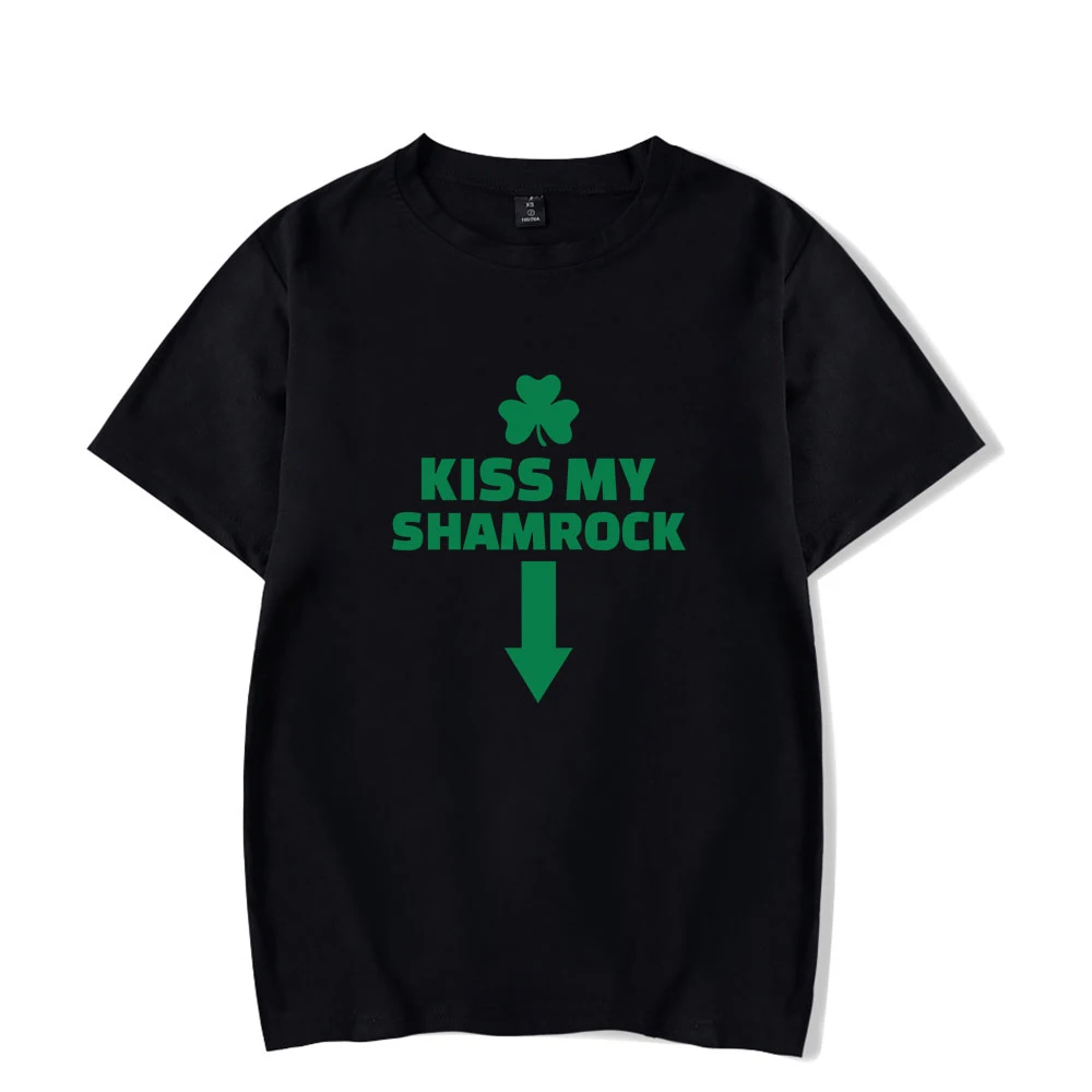 

St. Patrick's Day Fashion Prints T-shirts Women/Men Summer Short Sleeve Tshirts Hot Sale Casual Streetwear T shirts
