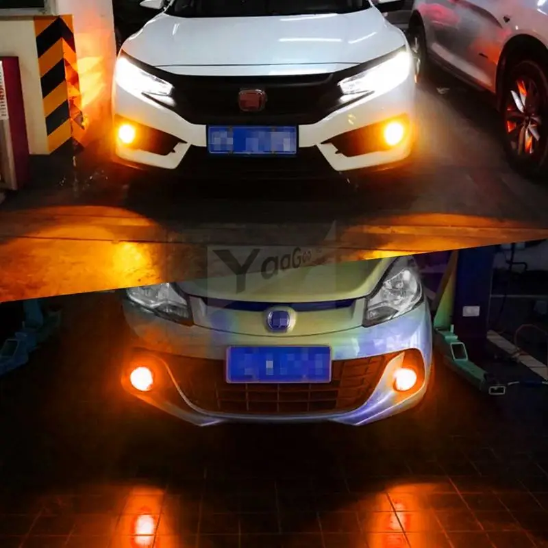 YaaGoo для автомобиля грузовик противотуманные фары лампа 2шт яркий P13W авто