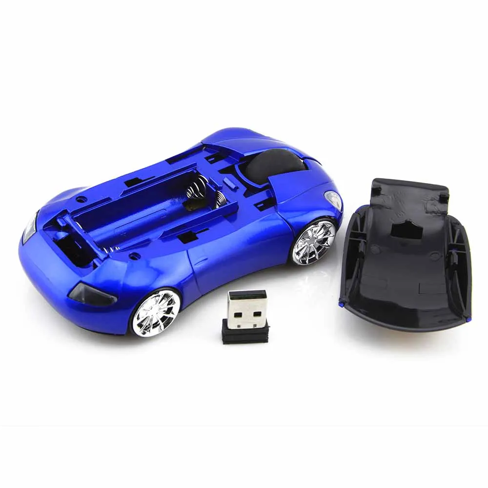 Беспроводная оптическая мышь 2 4 ГГц USB 1600DPI со светодиодсветильник кой|Мыши| |