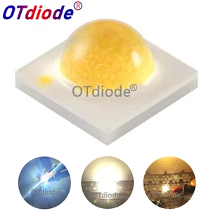 50 шт. Гонконг 1 Вт-3 Вт 3535 SMD высокомощный светодиодный диодный чип излучатель света нейтральный белый теплый белый сменный CREE XPE XP-E XPG2 светодиодный