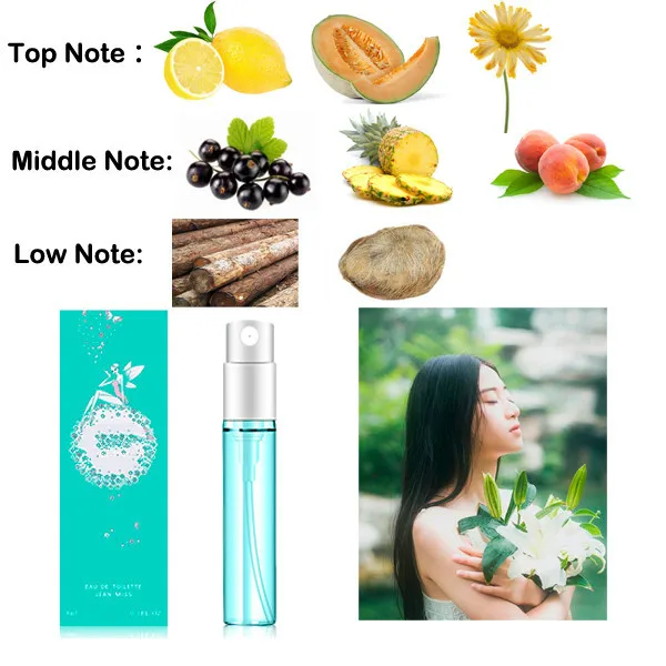 909 3 мл мульти-виды распылитель Parfume Красивая посылка Женская Parfum Мода Леди Цветок фруктовый аромат длительный дезодорант - Цвет: 909
