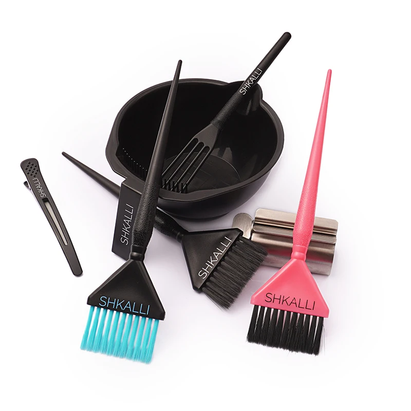 Hair dye brush kit Balayage Soft bristles brush Professional Hair Salon Hair Coloring Tools