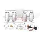 SherryBerg 4042454850 DCOE DUAL W топливная направляющая 40 мм корпус дроссельной заслонки TPS для WeberEMPIFAJSDellortoSolex DCOEDHLA Carb