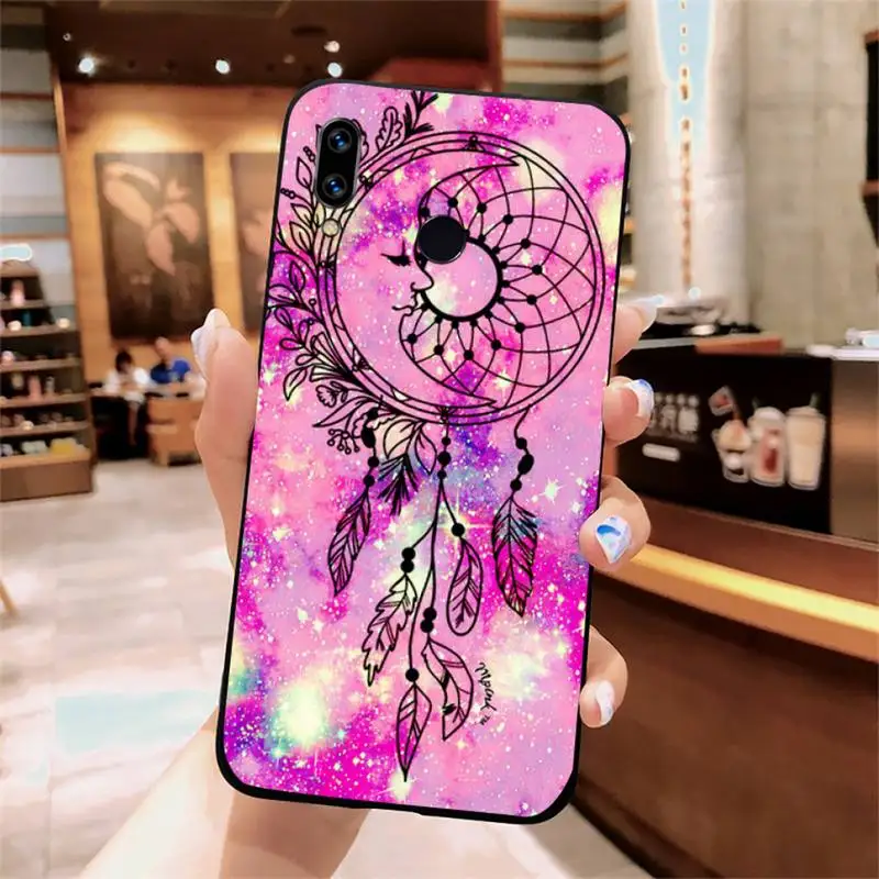 

Retro Flower Dreamcatcher pattern Phone Case For Xiaomi Redmi note 7 8 9 t k30 max3 9 s 10 pro lite